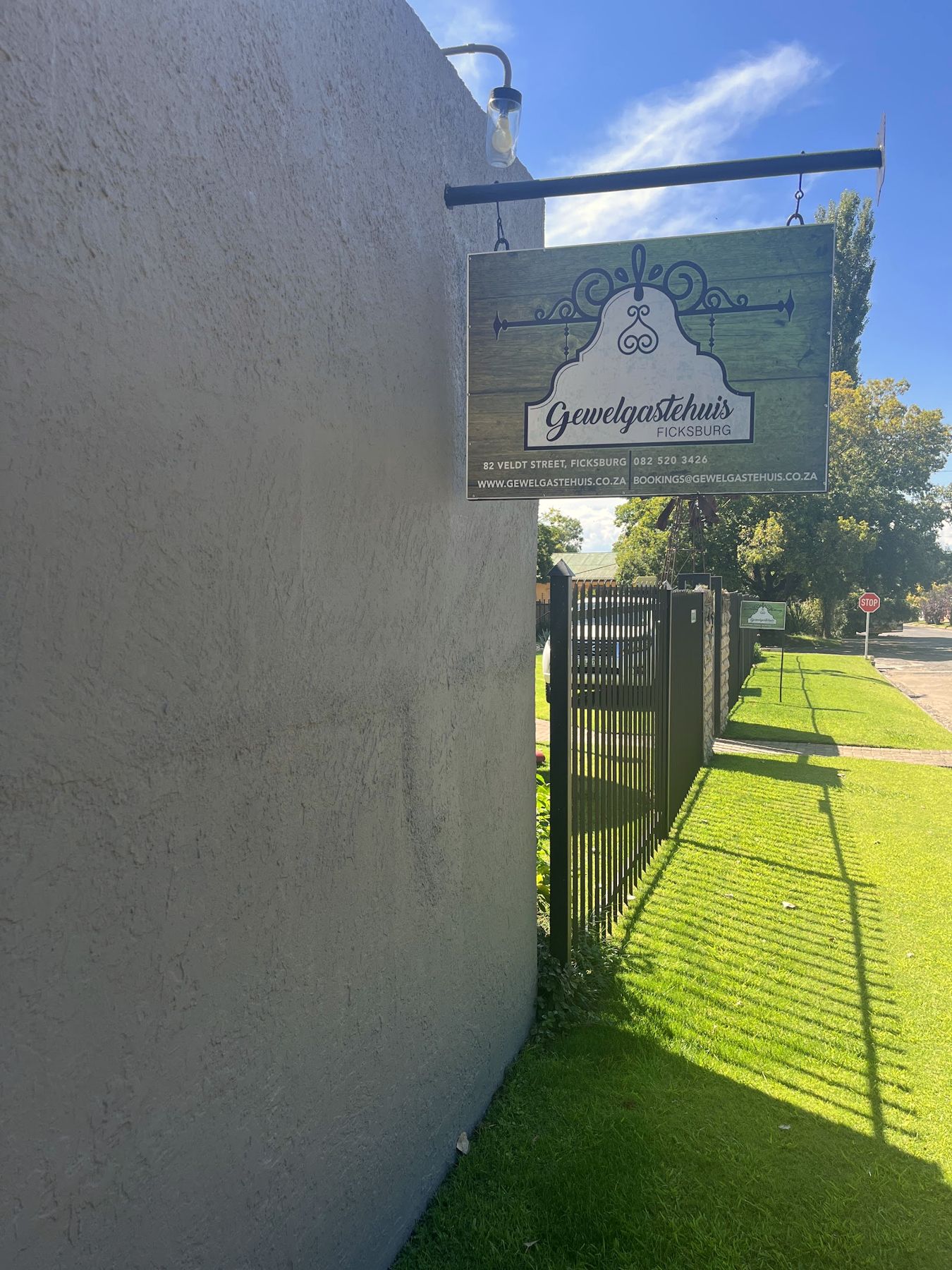 Die tuinmuur
